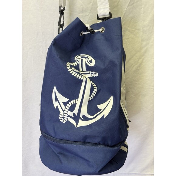 Carnival Cruise Line Drawstring Cooler Tote Beach Bag With Adjustable Strap - Picture 15 of 15